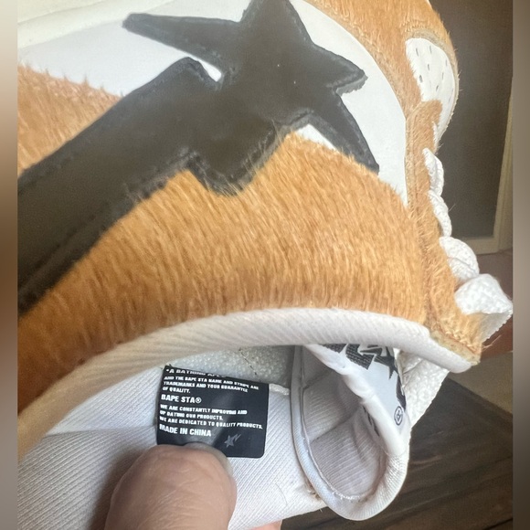 A Bathing Ape Pony Hair Bapesta 2005 - Picture 8 of 12